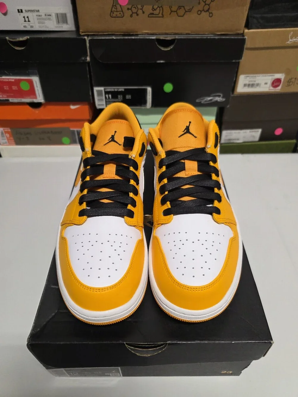 Jordan Air Jordan 1 Low 'Taxi White' Sz 12